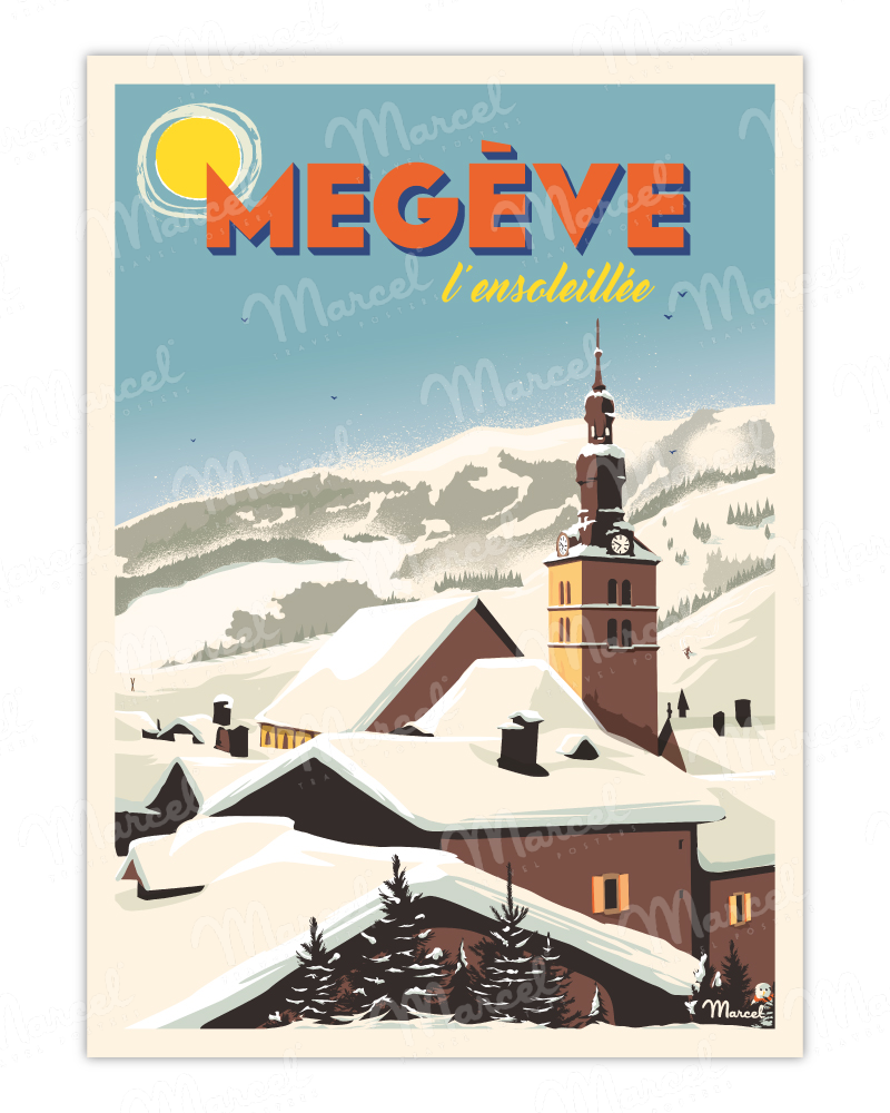 Affiche MEGEVE