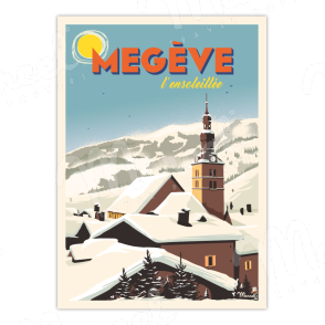 Affiche MEGEVE