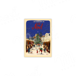 Carte Postale "Les Marchés de Noël"