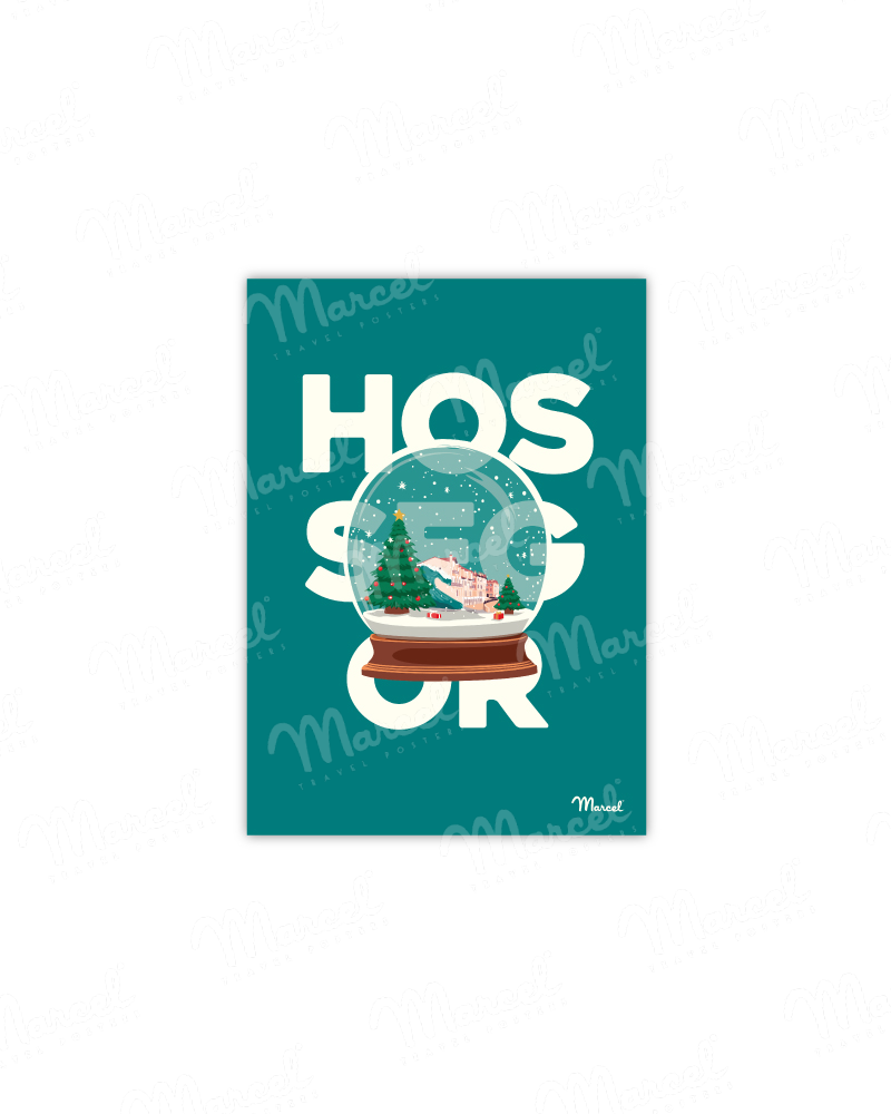 Postcard HOSSEGOR "Snowball"