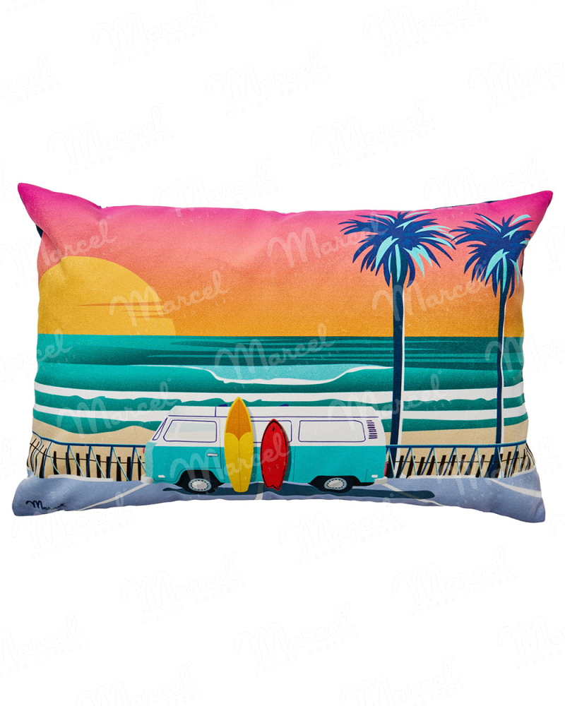 Cushion Van Sunset