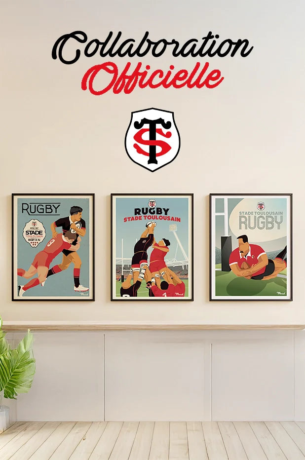 Stade Toulousain – Affiches, Cartes Postales & Accessoires Officiels