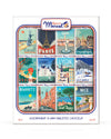 France map case | 12 mini-tablets | Sacré Marcel