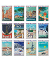France map case | 12 mini-tablets | Sacré Marcel