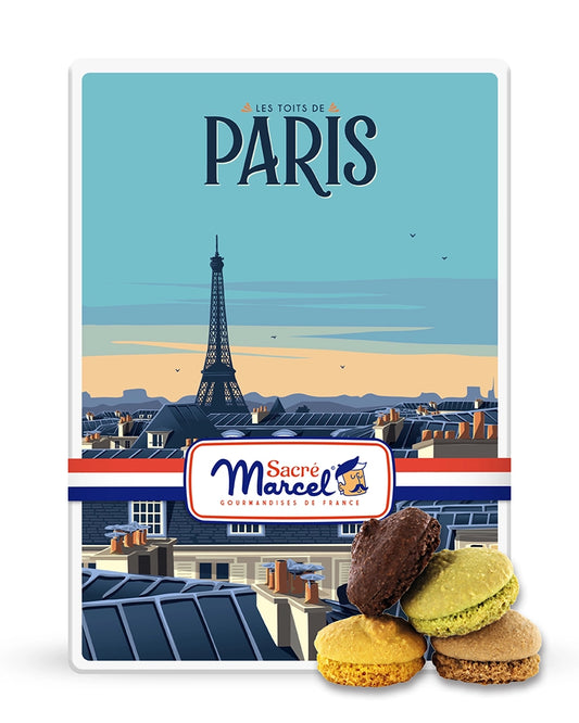 Boîte métal "Les toits de Paris" |  Sacré Marcel