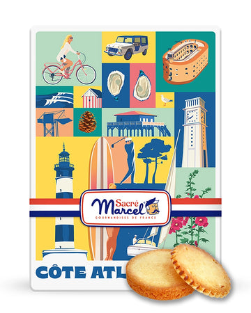 Boîte métal "Côte Atlantique" - Collection City Color | Sacré Marcel