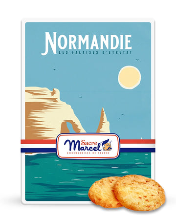 Boîte métal "Falaise de Normandie" | Sacré Marcel