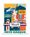 Boîte métal "Pays Basque" - Collection City Color | Sacré Marcel