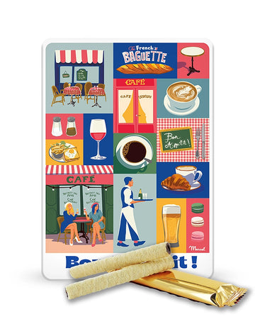 Petite Boîte métal "Bon appétit" - Collection Color City | Sacré Marcel