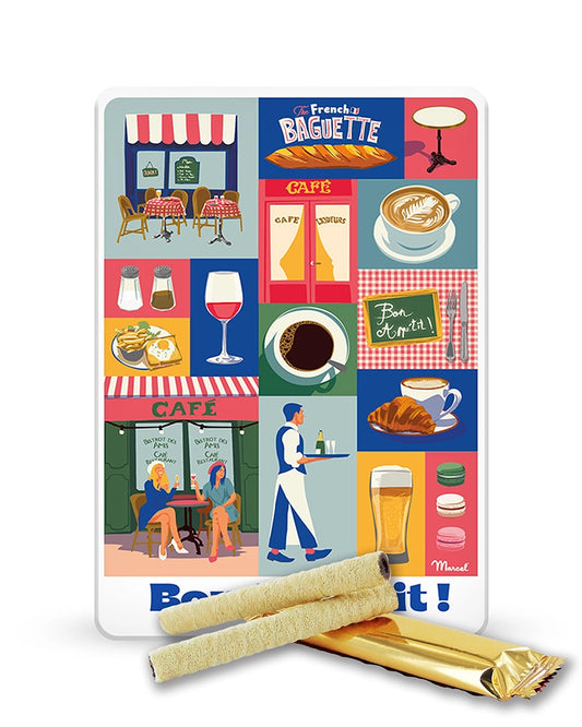 Petite Boîte métal "Bon appétit" - Collection Color City | Sacré Marcel
