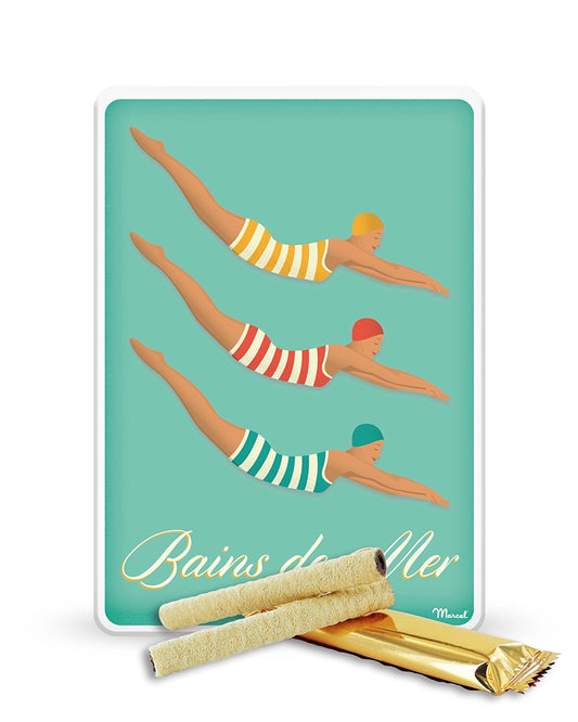 Petite Boîte métal "Bain de Mer" | Sacré Marcel