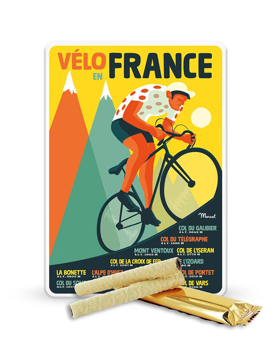 Petite Boîte métal "Vélo en France" | Sacré Marcel