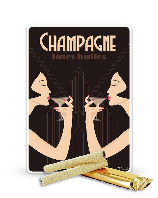 Petite Boîte métal "Champagne" | Sacré Marcel