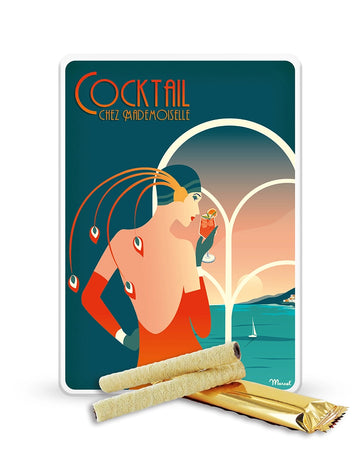 Petite Boîte métal "Cocktail chez Demoiselle" | Sacré Marcel