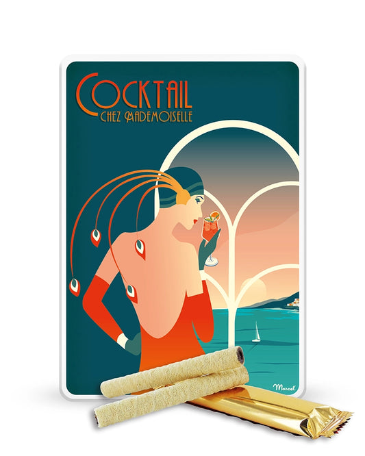 Petite Boîte métal "Cocktail chez Demoiselle" | Sacré Marcel