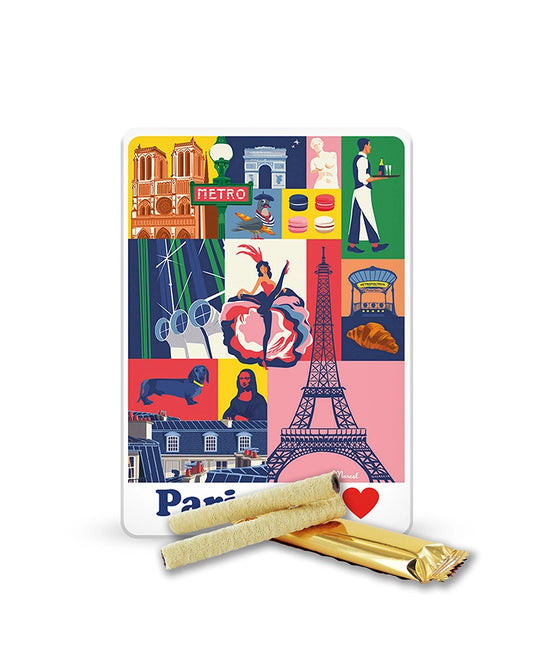 Petite Boîte métal "Paris" - Collection Color City | Sacré Marcel