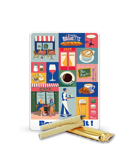 Petite Boîte métal "Bon appétit" - Collection Color City | Sacré Marcel