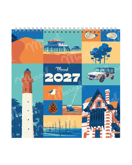 Calendrier 2027 "BASSIN D'ARCACHON"