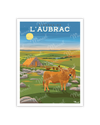 Carte Postale Le Plateau d'AUBRAC