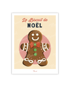 Carte Postale Travel Color "Le biscuit de Noël"
