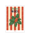 Carte Postale Travel Color "Le houx de Noël"