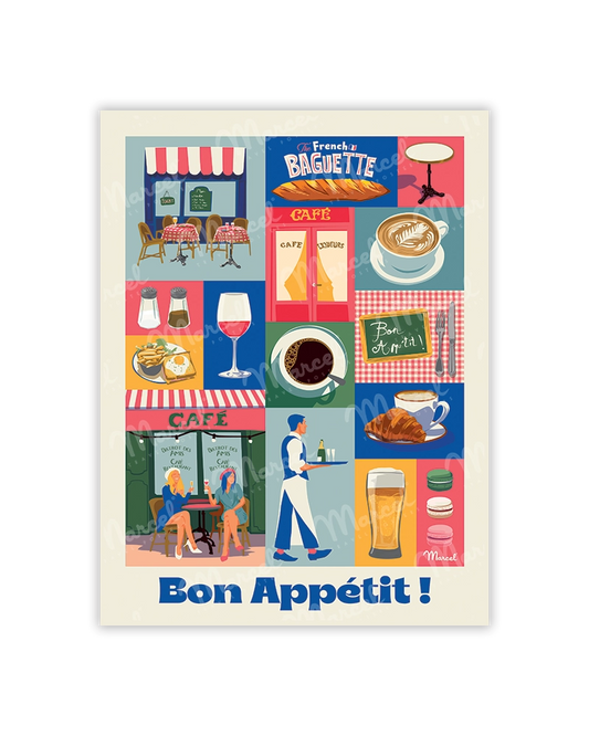 plusieurs symbole de la gastronomie française