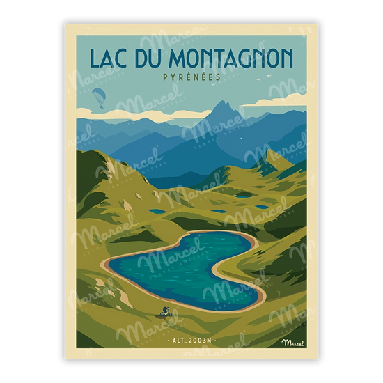 lac en forme de coeur pyrénées
