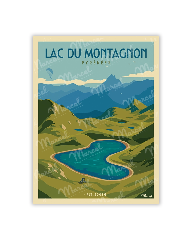 lac en forme de coeur pyrénées
