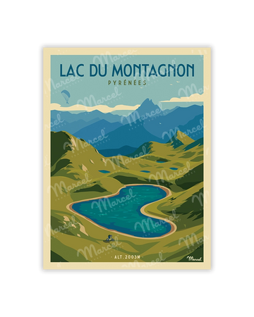 lac en forme de coeur pyrénées