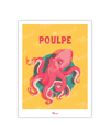 Carte postale Travel Color "Le Poulpe"