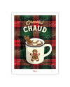 Carte Postale Travel Color "Chocolat chaud"