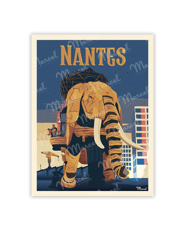 Carte Postale NANTES