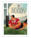 Affiche Officielle Marcel x Stade Toulousain "L'essai"
