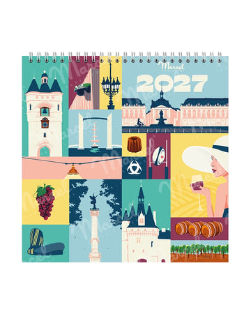 Calendrier 2027 "BORDEAUX"