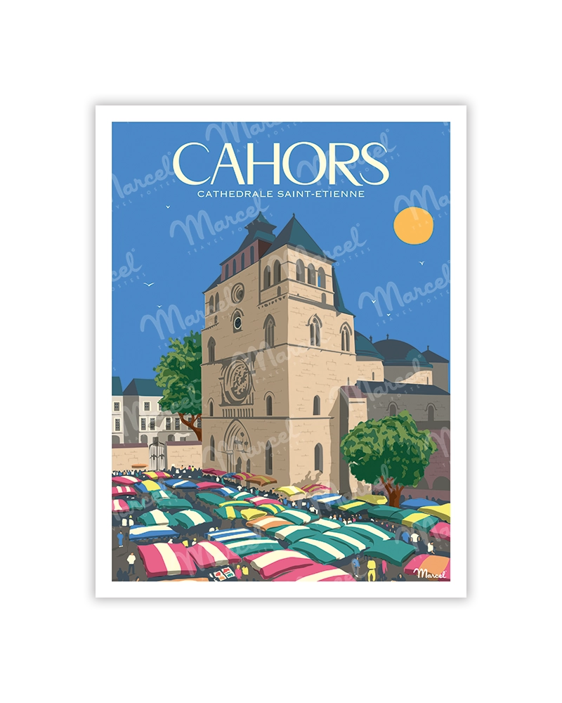 carte postale de cahors