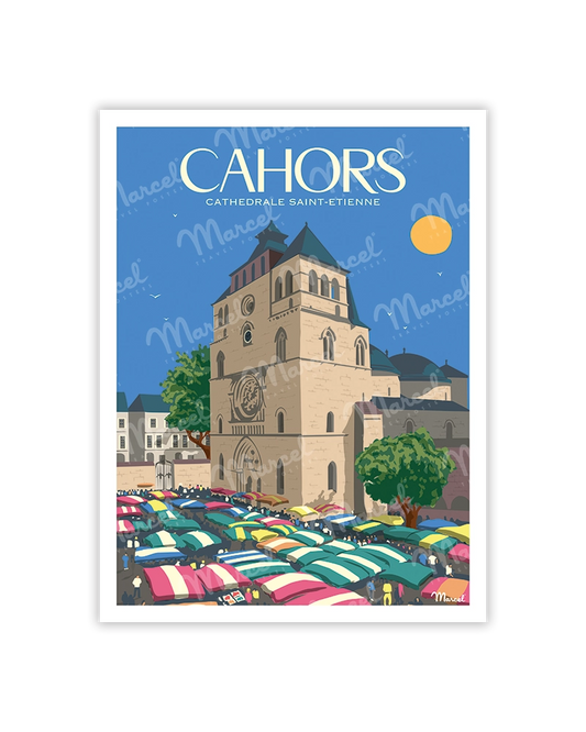 carte postale de cahors
