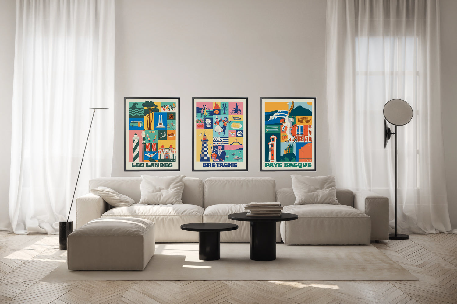 Marcel Travel Posters