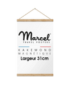 Kakemono magnétique 31 cm