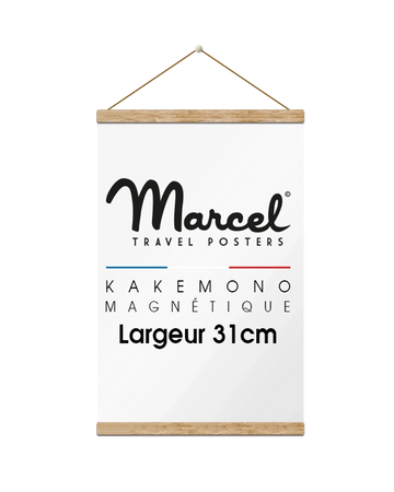 Kakemono magnétique 31 cm