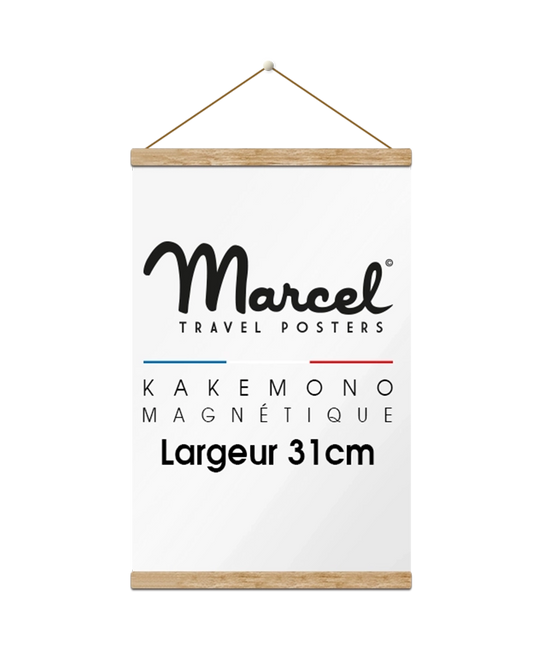 Kakemono magnétique 31 cm