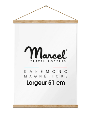 51cm magnetic kakemono