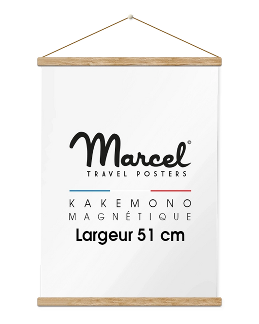 Kakemono magnétique 51cm