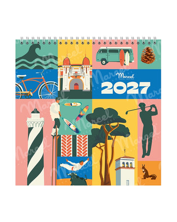 Calendrier 2027 "LANDES"