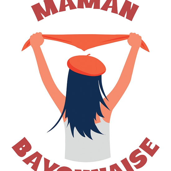 t-shirt maman bayonnaise