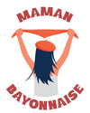 t-shirt maman bayonnaise