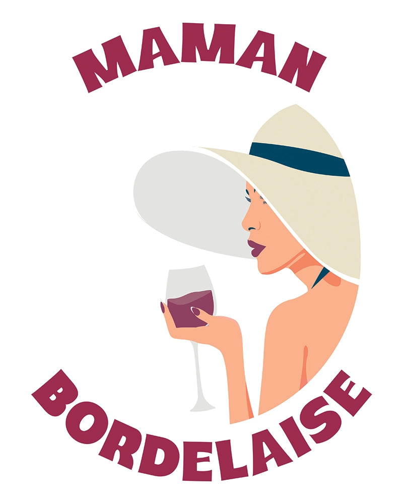 t-shirt maman bordelaise