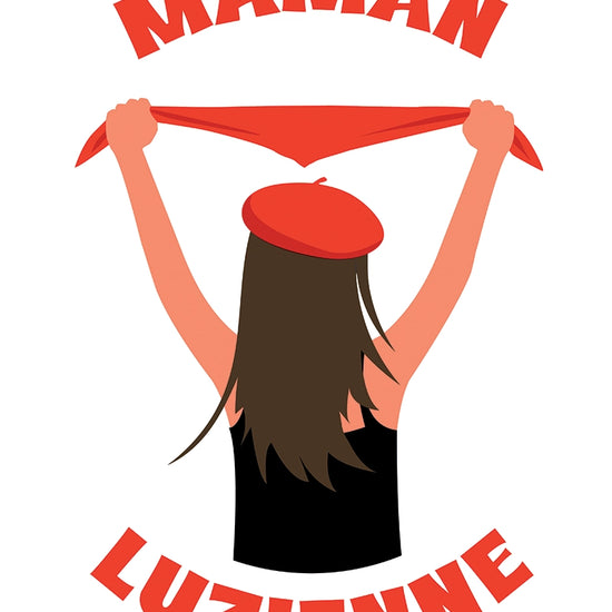 t-shirt maman luzienne