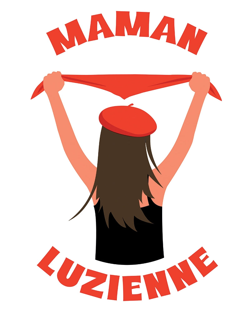 t-shirt maman luzienne