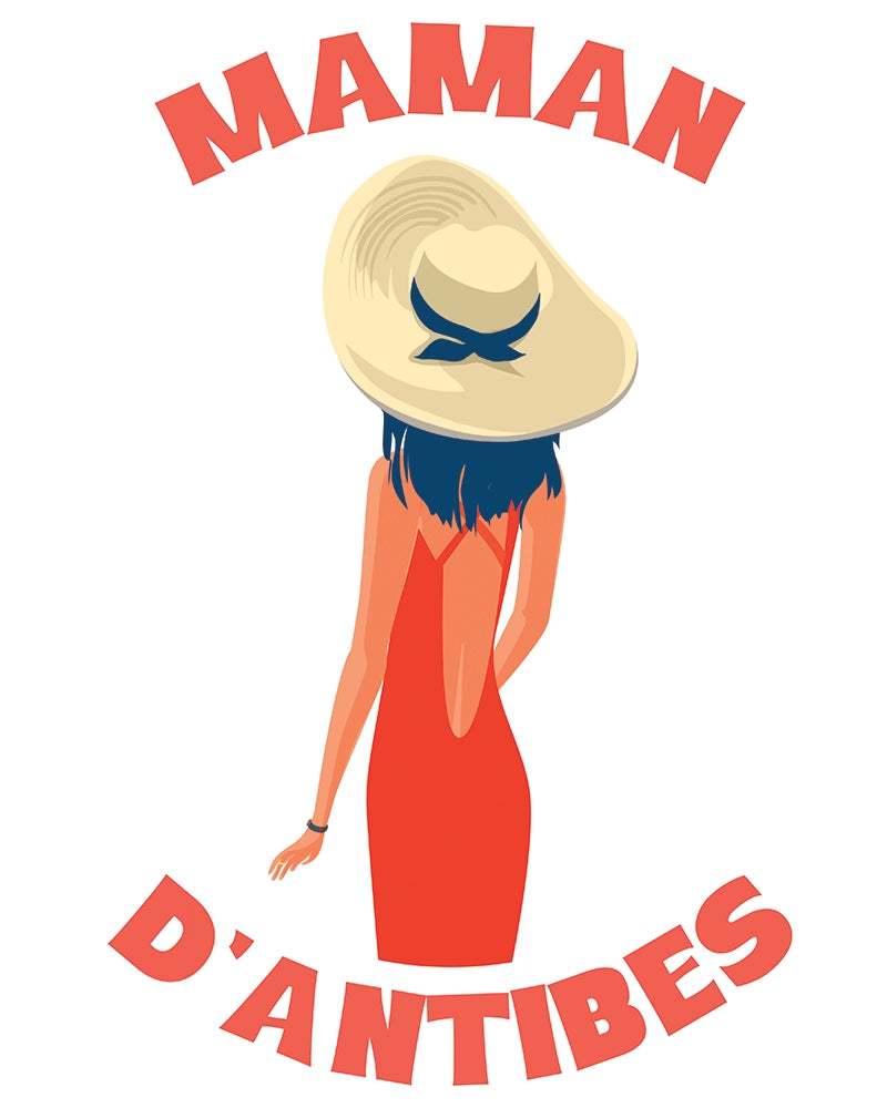t-shirt maman d'antibes