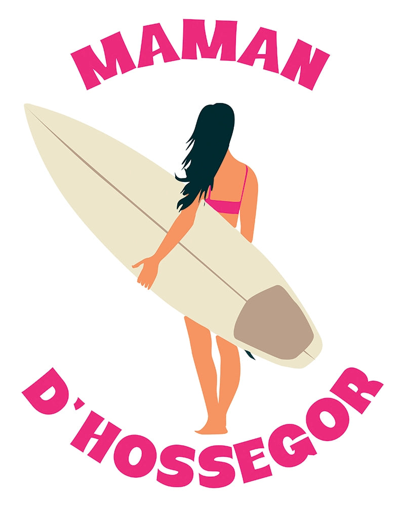 t-shirt maman d'hossegor